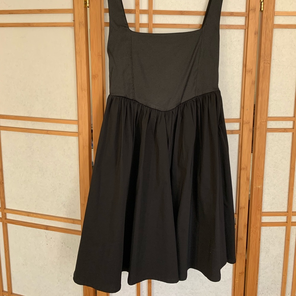 Black Zara dress